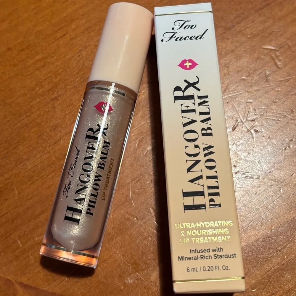 Too Faced Hangover Pillow Balm Lip Treatment Very Vanilla